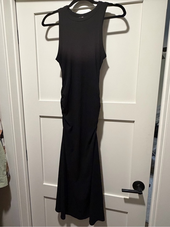 a new day Dresses & Skirts - a new day Black Ribbed Tank Maxi Dress